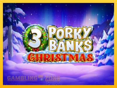 3 Porky Banks Christmas - mänguautomaat päris raha eest mängimiseks