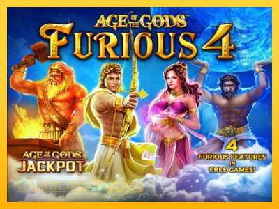 Age of the Gods Furious Four - mänguautomaat päris raha eest mängimiseks