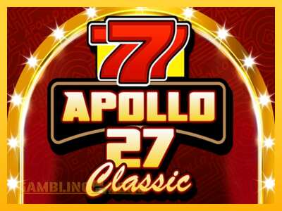 Apollo 27 Classic - mänguautomaat päris raha eest mängimiseks