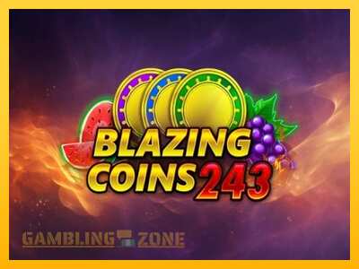 Blazing Coins 243 - mänguautomaat päris raha eest mängimiseks