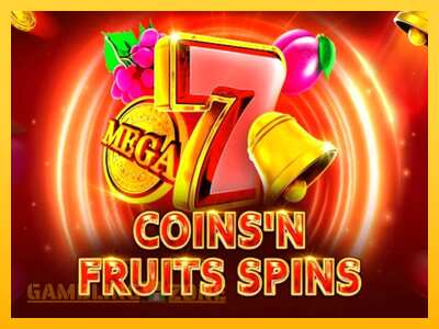 Coinsn Fruits Spins - mänguautomaat päris raha eest mängimiseks