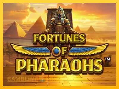 Fortunes of Pharaohs - mänguautomaat päris raha eest mängimiseks