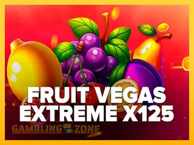 Fruit Vegas Extreme x125 - mänguautomaat päris raha eest mängimiseks