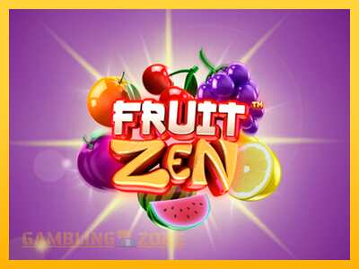 Fruit Zen - mänguautomaat päris raha eest mängimiseks