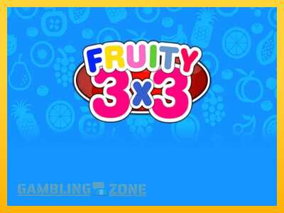 Fruity 3x3 - mänguautomaat päris raha eest mängimiseks