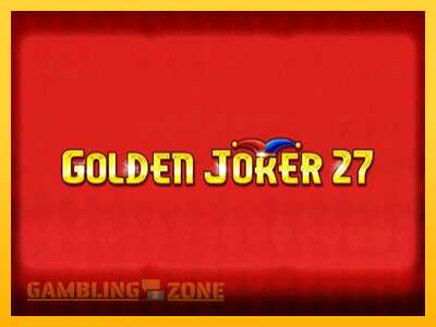 Golden Joker 27 Hold & Win - mänguautomaat päris raha eest mängimiseks