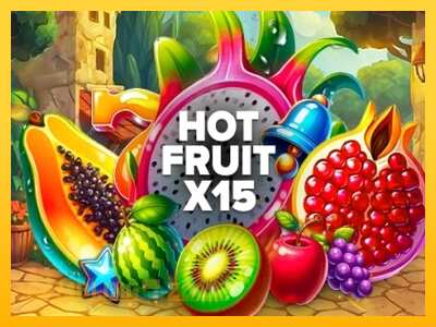 Hot Fruit x15 - mänguautomaat päris raha eest mängimiseks