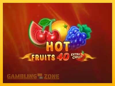 Hot Fruits 40 Extra Chillis - mänguautomaat päris raha eest mängimiseks