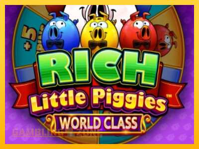 Rich Little Piggies World Class - mänguautomaat päris raha eest mängimiseks