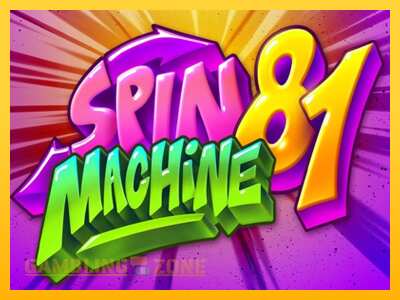 Spin Machine 81 - mänguautomaat päris raha eest mängimiseks