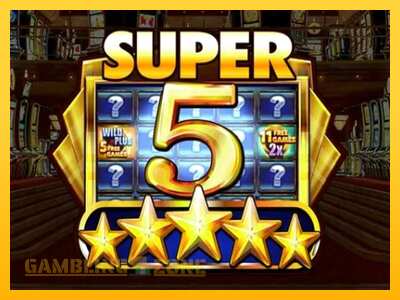 Super 5 Stars - mänguautomaat päris raha eest mängimiseks