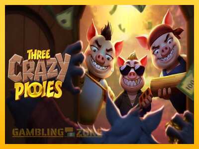 Three Crazy Piggies - mänguautomaat päris raha eest mängimiseks