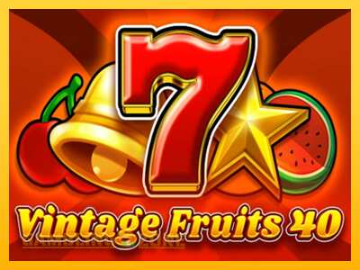 Vintage Fruits 40 - mänguautomaat päris raha eest mängimiseks