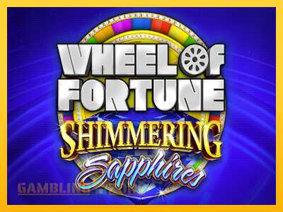 Wheel of Fortune Shimmering Sapphires - mänguautomaat päris raha eest mängimiseks