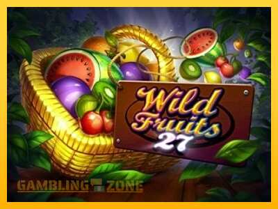 Wild Fruits 27 - mänguautomaat päris raha eest mängimiseks