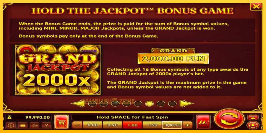 Aparaat 16 Coins Grand Gold Edition Halloween Jackpots - mäng päris raha eest, pilt 5