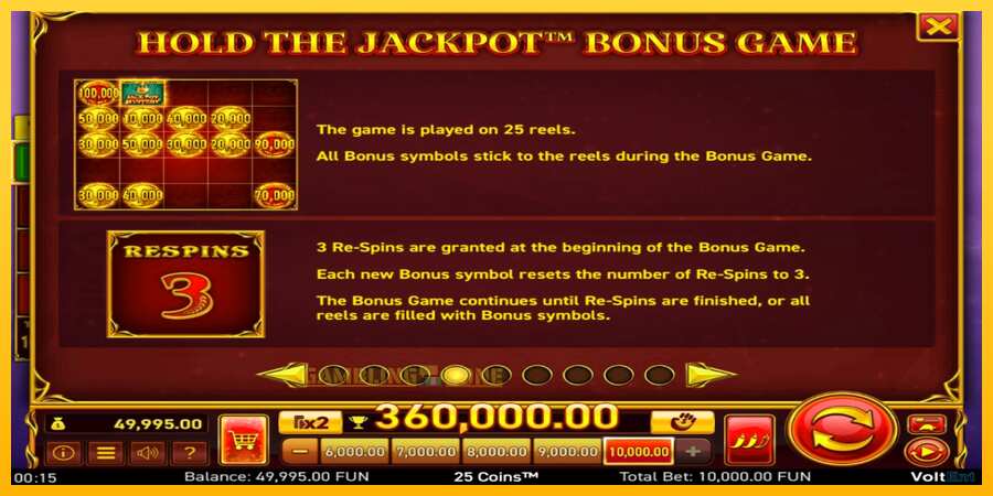 Aparaat 25 Coins Halloween Jackpots - mäng päris raha eest, pilt 5