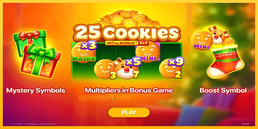 Aparaat 25 Cookies: Hit the Bonus - mäng päris raha eest, pilt 1