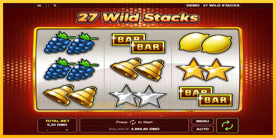 Aparaat 27 Wild Stacks - mäng päris raha eest, pilt 1