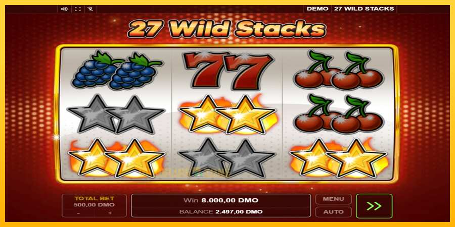 Aparaat 27 Wild Stacks - mäng päris raha eest, pilt 2