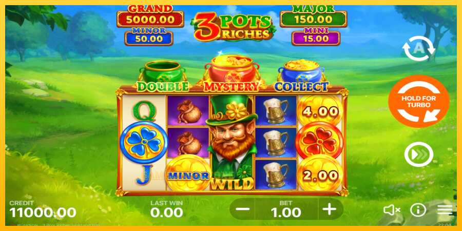 Aparaat 3 Pots Riches: Hold and Win - mäng päris raha eest, pilt 1