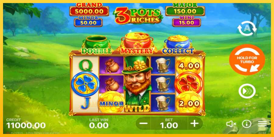 Aparaat 3 Pots Riches: Hold and Win - mäng päris raha eest, pilt 2