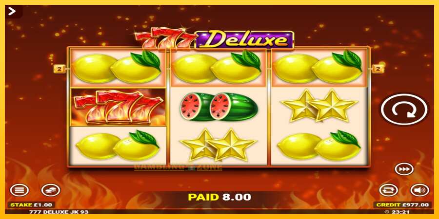 Aparaat 777 Deluxe Jackpot King - mäng päris raha eest, pilt 3