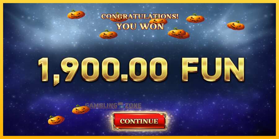 Aparaat 9 Coins Grand Platinum Edition Halloween Jackpot - mäng päris raha eest, pilt 4