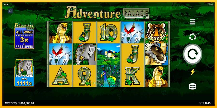 Aparaat Adventure Palace - mäng päris raha eest, pilt 1