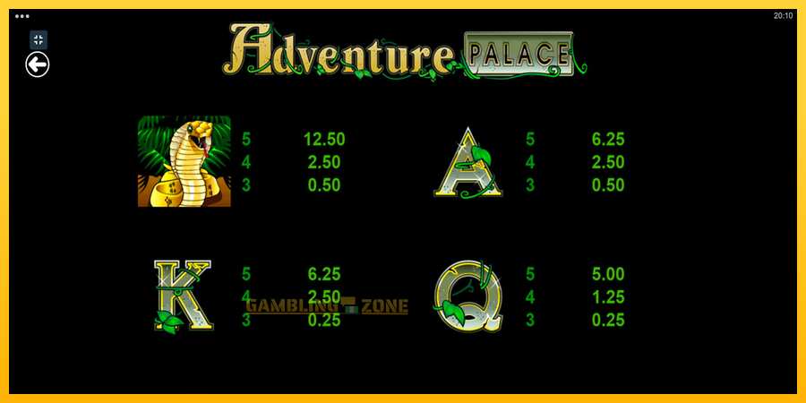 Aparaat Adventure Palace - mäng päris raha eest, pilt 8