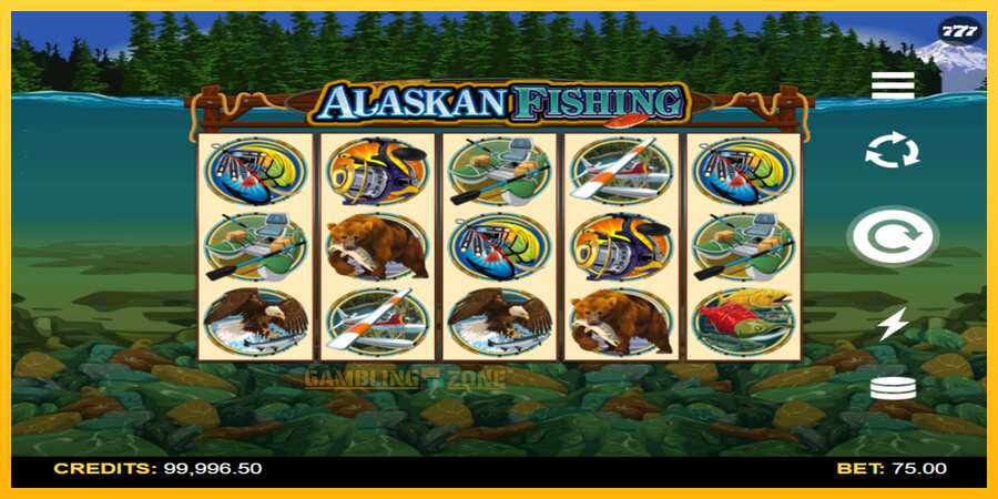 Aparaat Alaskan Fishing - mäng päris raha eest, pilt 1