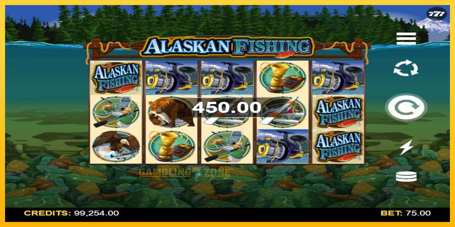 Aparaat Alaskan Fishing - mäng päris raha eest, pilt 2