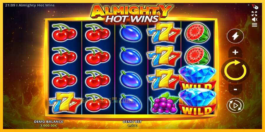 Aparaat Almighty Hot Wins - mäng päris raha eest, pilt 1