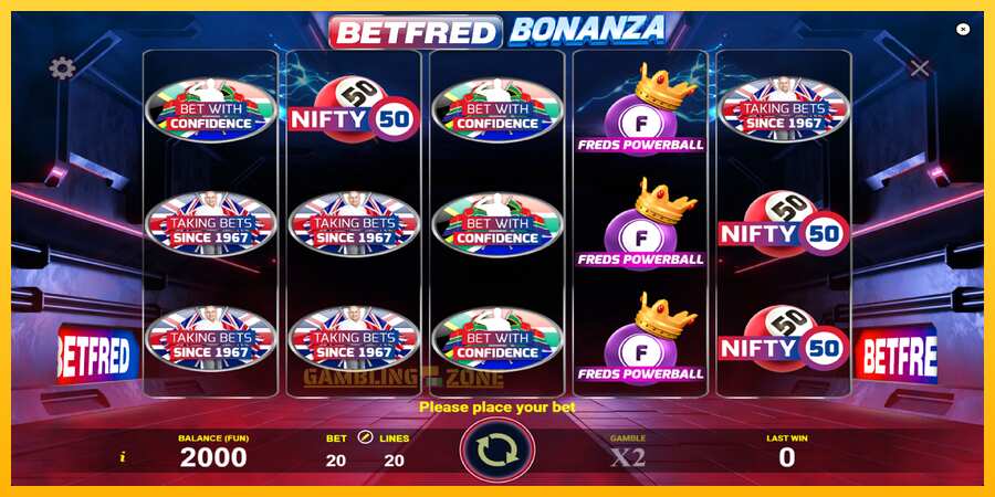 Aparaat Betfred Bonanza - mäng päris raha eest, pilt 1