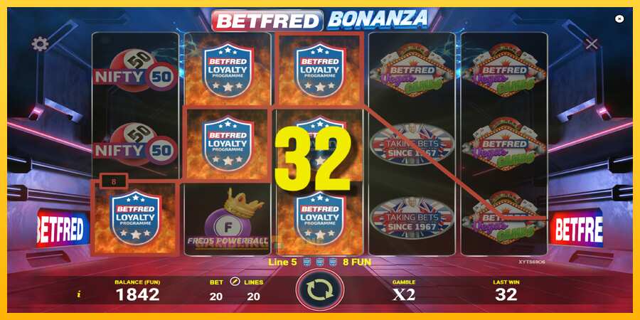 Aparaat Betfred Bonanza - mäng päris raha eest, pilt 4