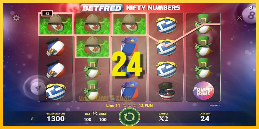 Aparaat Betfred Nifty Numbers - mäng päris raha eest, pilt 2