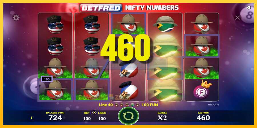 Aparaat Betfred Nifty Numbers - mäng päris raha eest, pilt 3