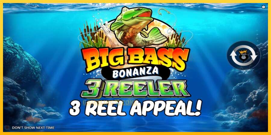 Aparaat Big Bass Bonanza 3 Reeler - mäng päris raha eest, pilt 1