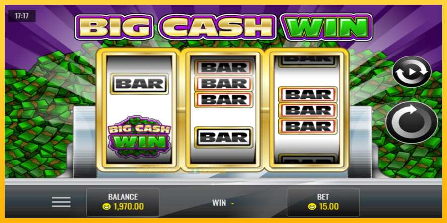 Aparaat Big Cash Win - mäng päris raha eest, pilt 2