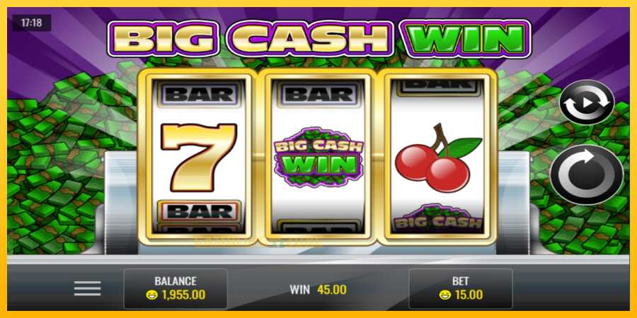 Aparaat Big Cash Win - mäng päris raha eest, pilt 3