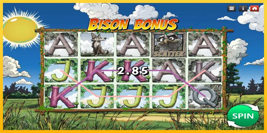 Aparaat Bison Bonus - mäng päris raha eest, pilt 2