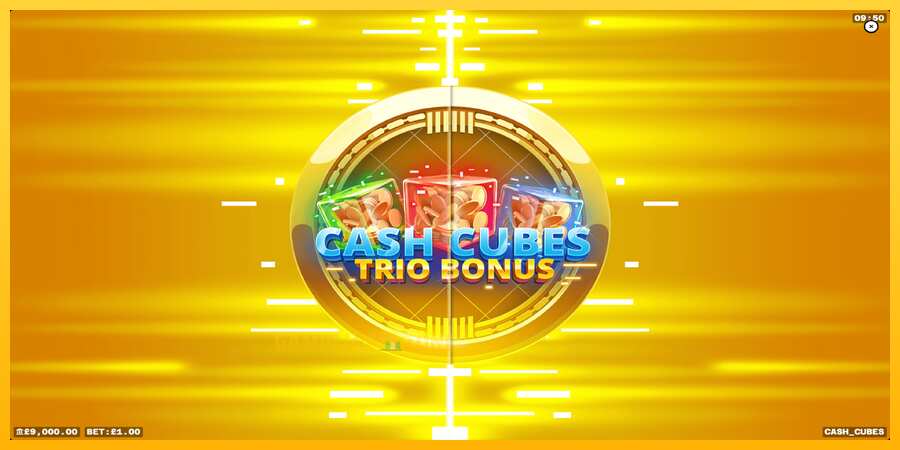 Aparaat Cash Cubes: Trio Bonus - mäng päris raha eest, pilt 1