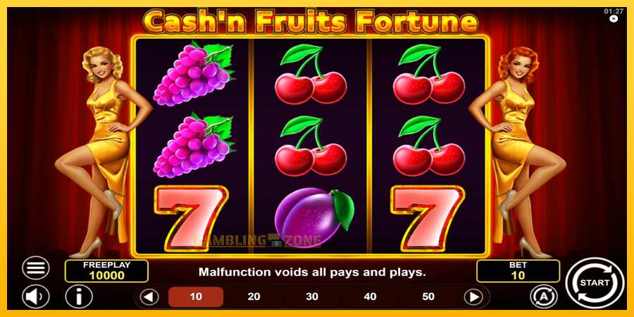 Aparaat Cashn Fruits Fortune - mäng päris raha eest, pilt 2