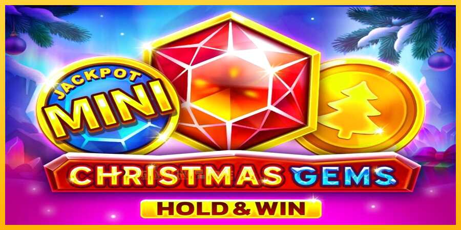 Aparaat Christmas Gems Hold & Win - mäng päris raha eest, pilt 1