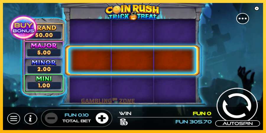 Aparaat Coin Rush: Trick o Treat - mäng päris raha eest, pilt 2