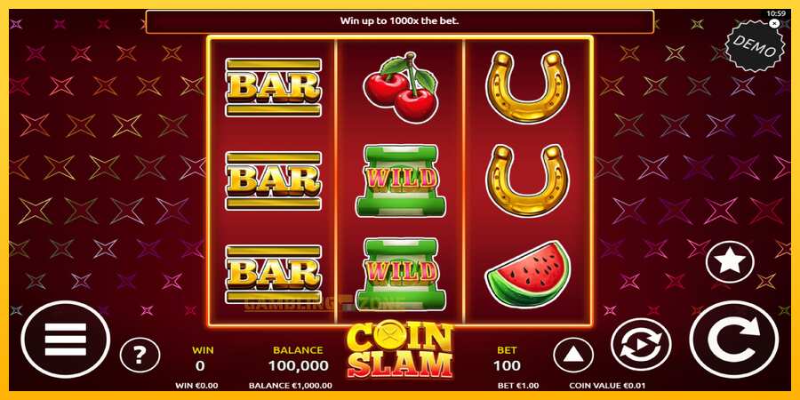 Aparaat Coin Slam - mäng päris raha eest, pilt 2