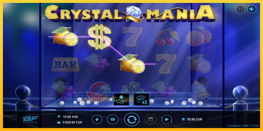 Aparaat Crystal Mania - mäng päris raha eest, pilt 2