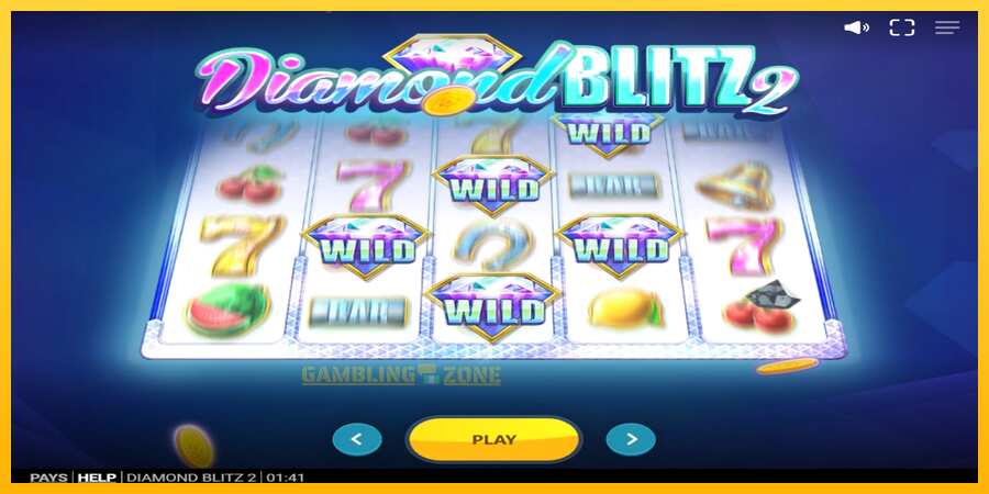 Aparaat Diamond Blitz 2 - mäng päris raha eest, pilt 1