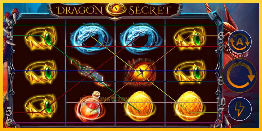 Aparaat Dragon Secret - mäng päris raha eest, pilt 1