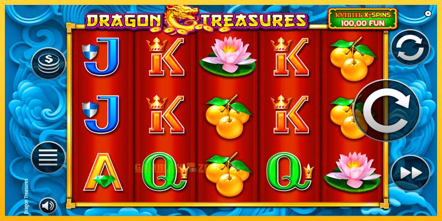 Aparaat Dragon Treasures - mäng päris raha eest, pilt 1